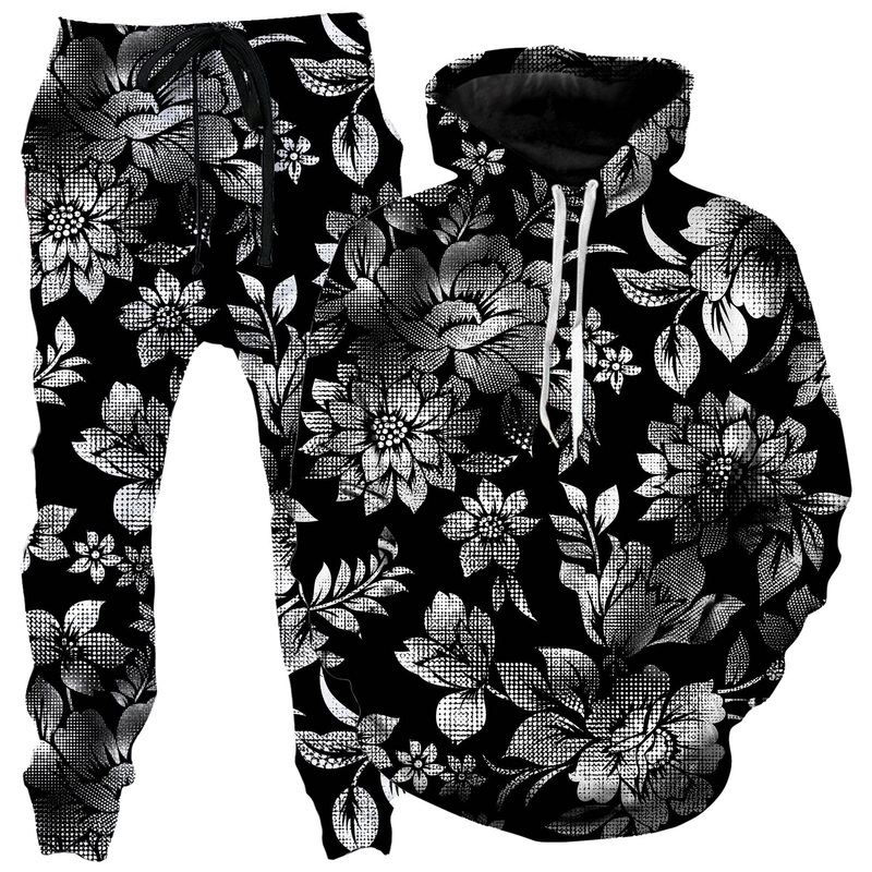 Nature's Candy B&W Hoodie and Joggers Combo