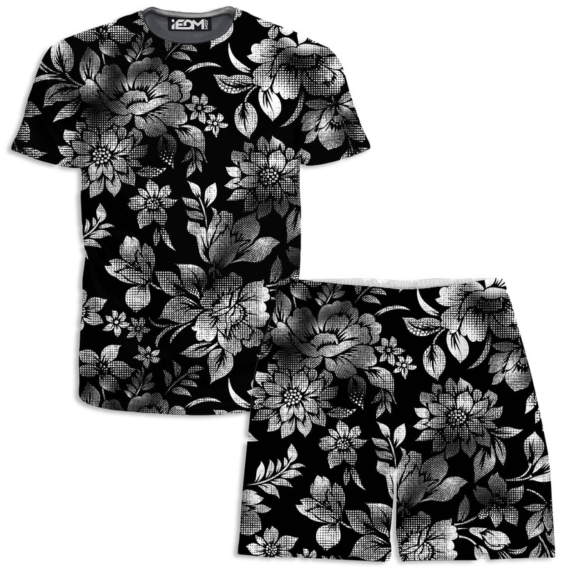 Nature's Candy B&W T-Shirt and Shorts Combo