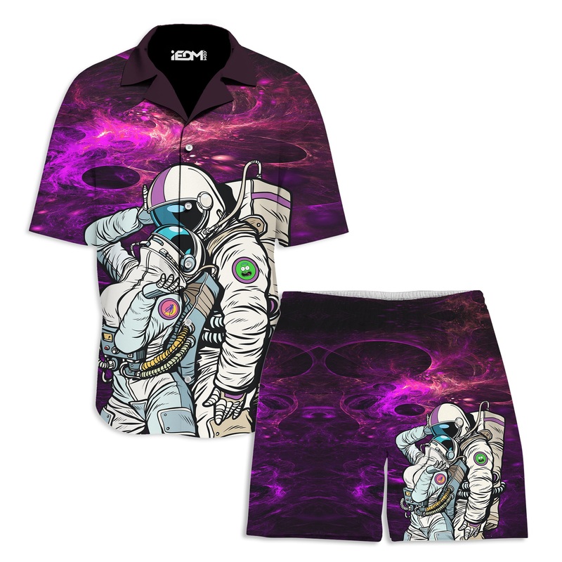 We Landed Lounge Shirt and Shorts Combo