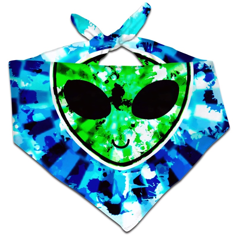 Alien Tie-Dye Bandana