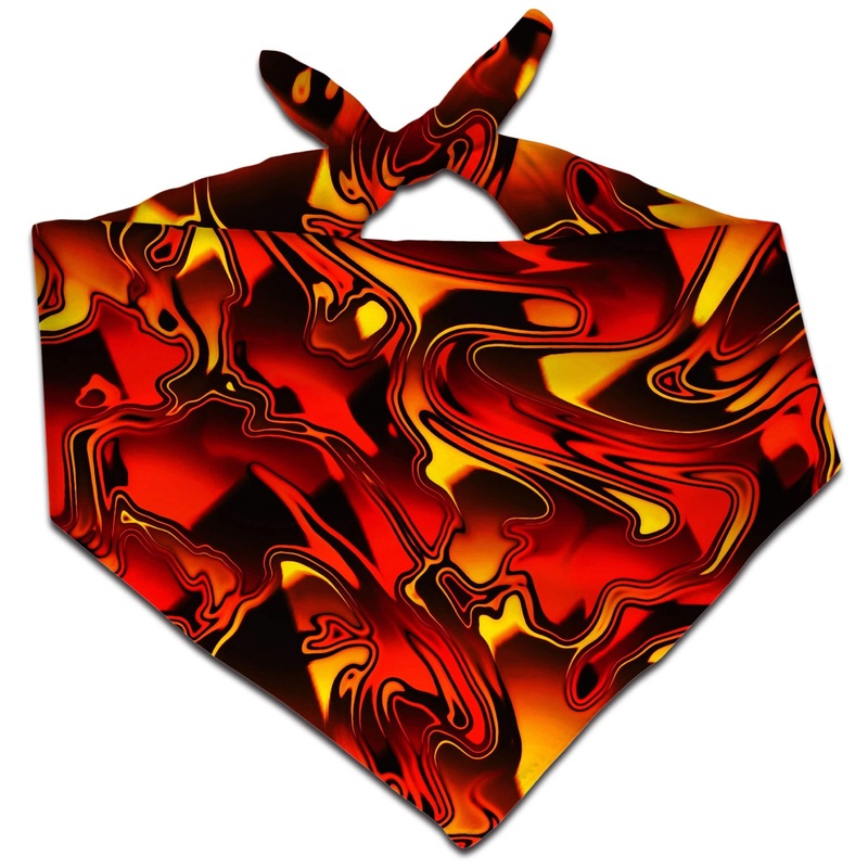 Fire Chromatic Melt Bandana
