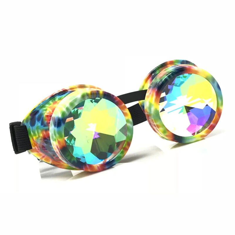 Rave Kaleidoscope Goggles Hippy Glasses