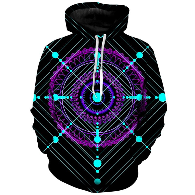 Sacred Geo Unisex Hoodie|X-Small|Small|Medium|Large|X-Large|XX-Large|XXX-Large