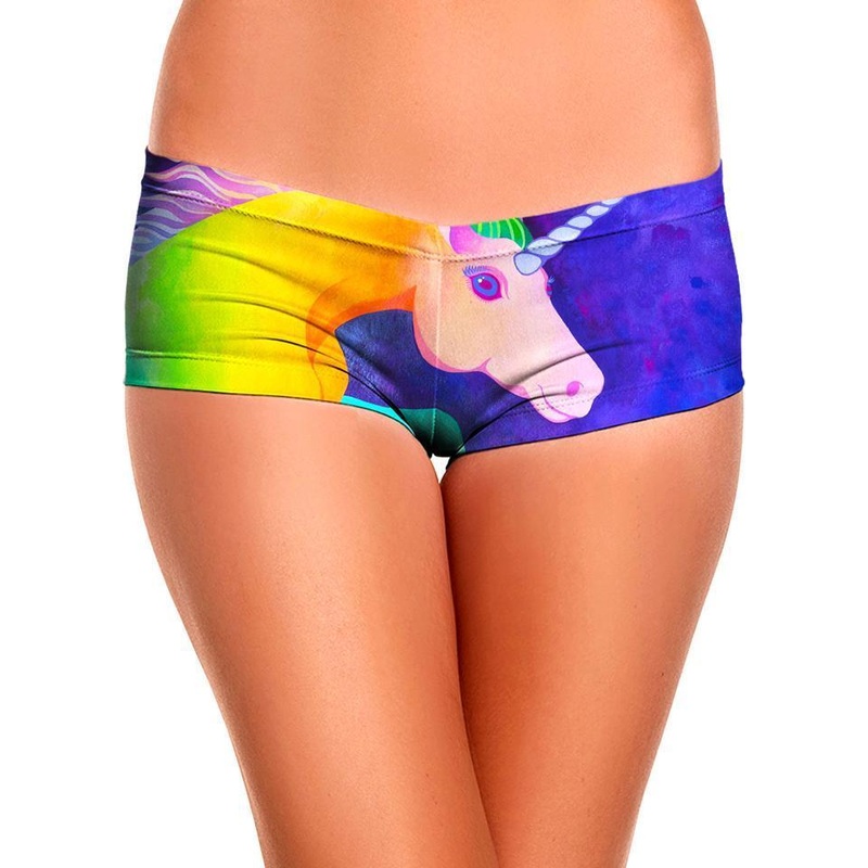 Unicorn Booty Shorts|X-Small|Small|Medium|Large