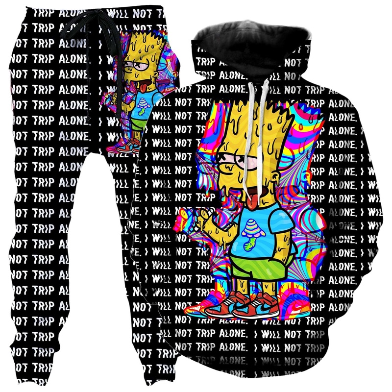 Tripping With Him Hoodie and Joggers Combo