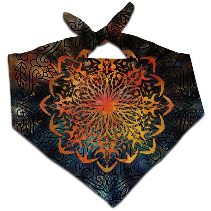 Fire Ornament Bandana