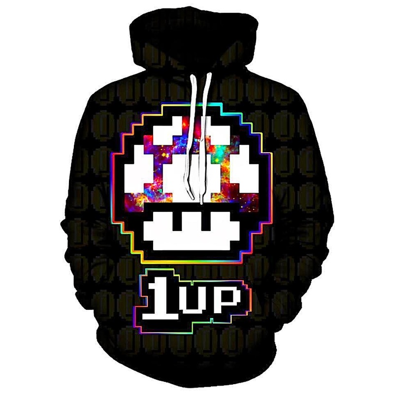 Level Up Mushroom Unisex Hoodie