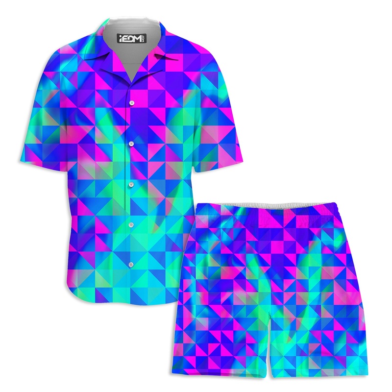 Raspberry Iced Tea Lounge Shirt and Shorts Combo