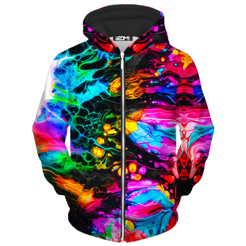 Synergy Unisex Zip-Up Hoodie|X-Small|Small|Medium|Large|X-Large|XX-Large|XXX-Large