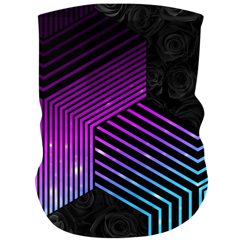 Connected Hex Bandana Mask