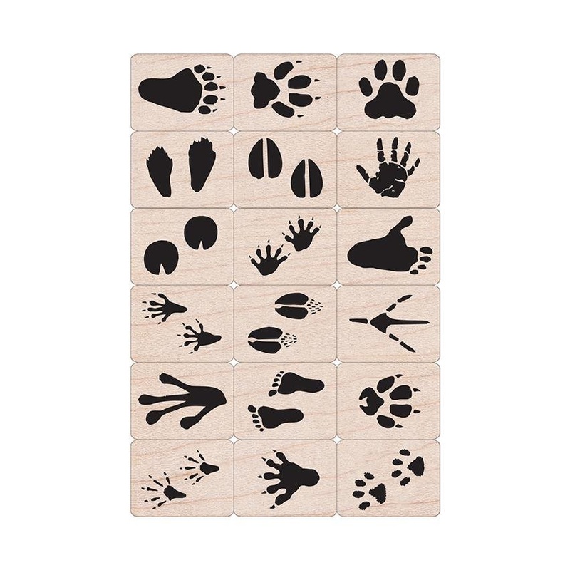 Animal Prints Woodblock Ink 'n' Stamp