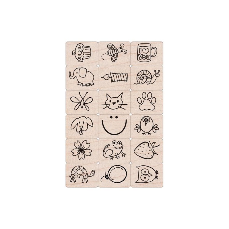 Fun Stuff Woodblock Ink 'n' Stamp