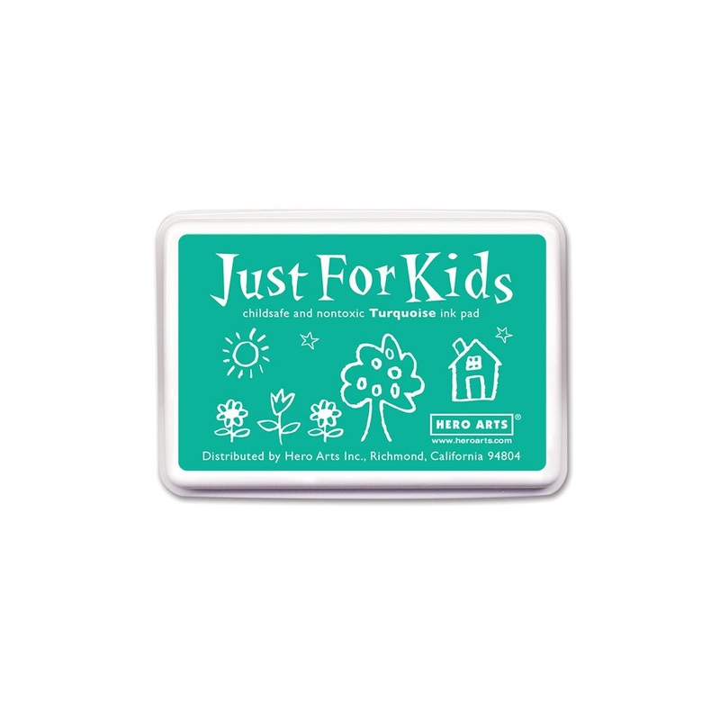 Just For Kids Turquoise Ink Pad