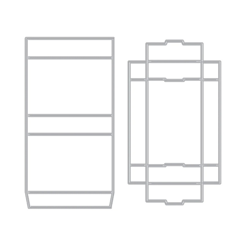 3D Matchbox Fancy Dies