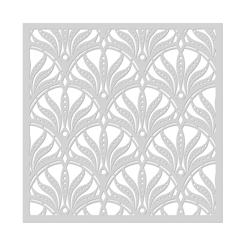 Art Deco Dancing Light Stencil