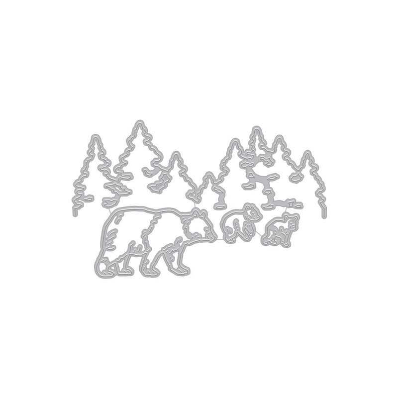 Bear Family Fancy Dies