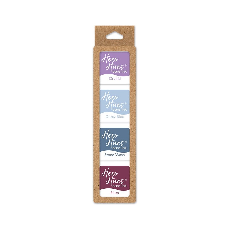 Blues & Purples Core Ink Pad Cubes