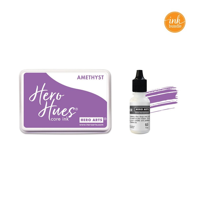 Amethyst Core Ink Pad + Inker Bundle