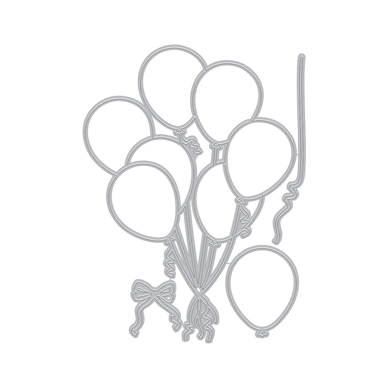 Balloon Bunch Fancy Dies
