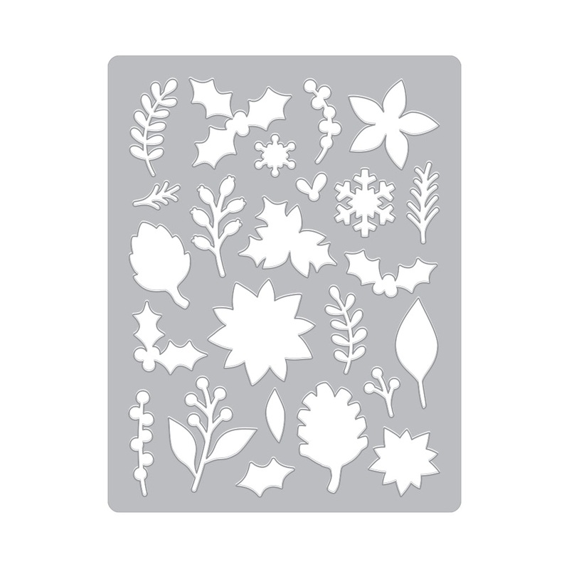 Winter Foliage Pattern Cover Plate