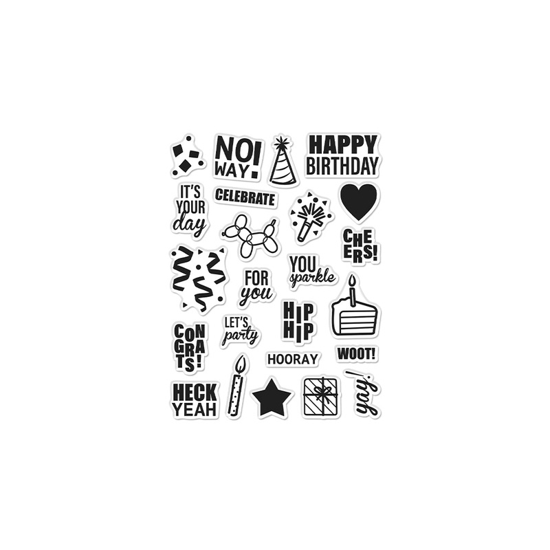 Your Day Messages Clear Stamp Set