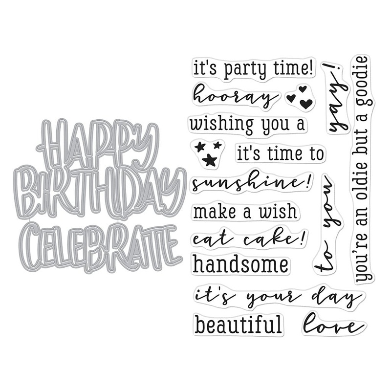 Birthday Stamp & Cut XL Set
