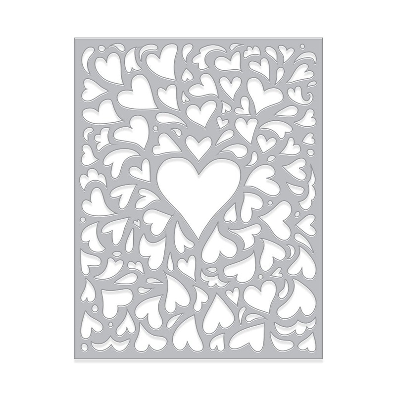 Window On Love Confetti Fancy Dies