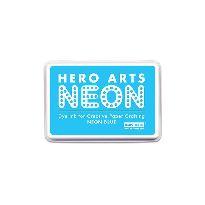 Blue Neon Ink Pad