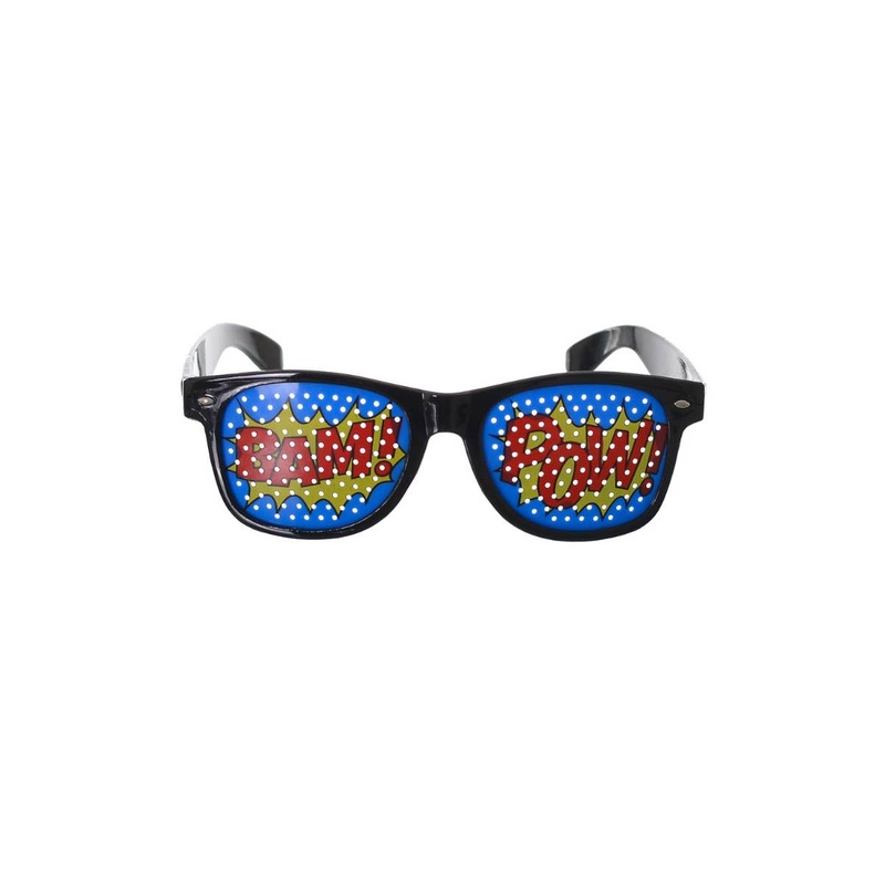 Pop Art Cartoon Novelty Sunglasses Accessory