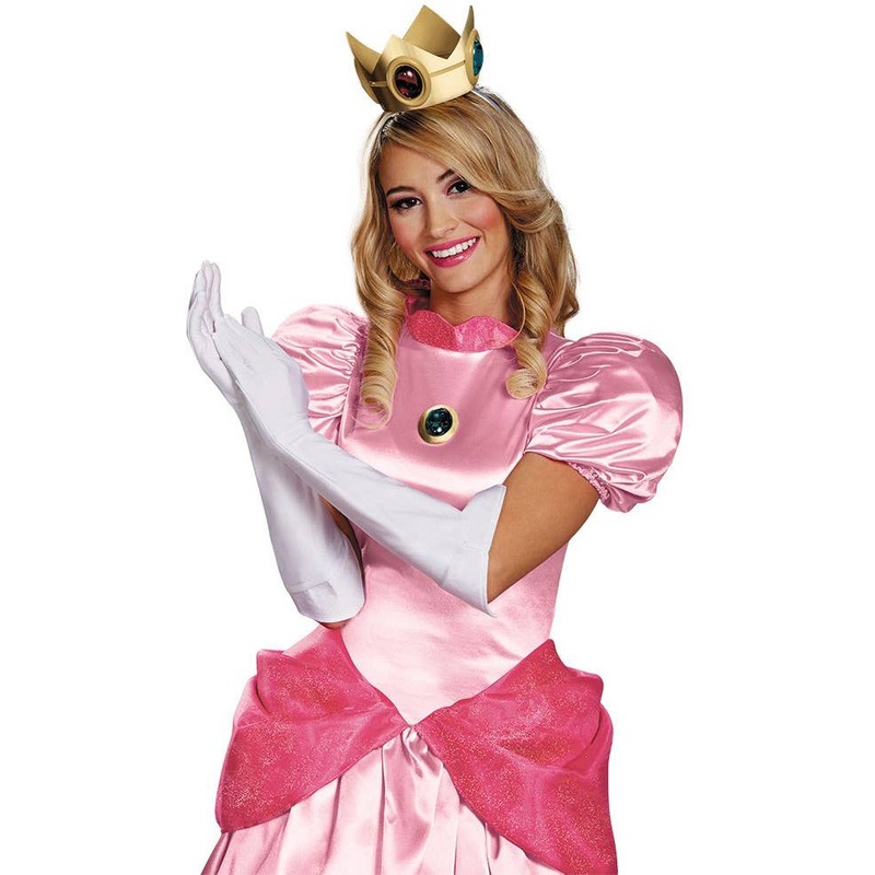 Super Mario Princess Peach Costume Accessory Set