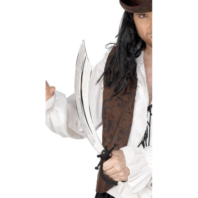 Pirate Cutlass Sword Plastic Novelty Weapon