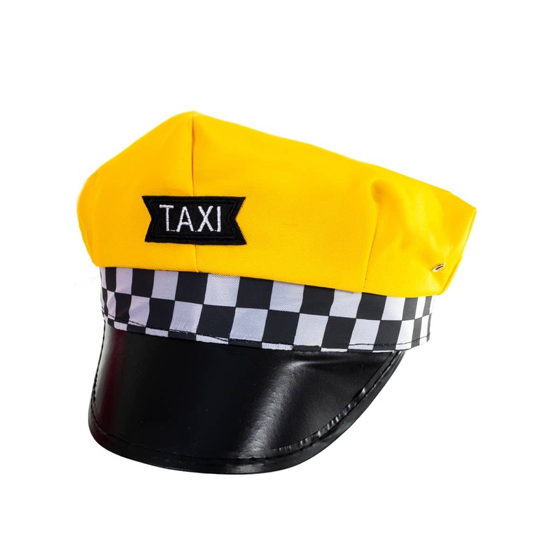 Novelty New York Taxi Driver Costume Hat