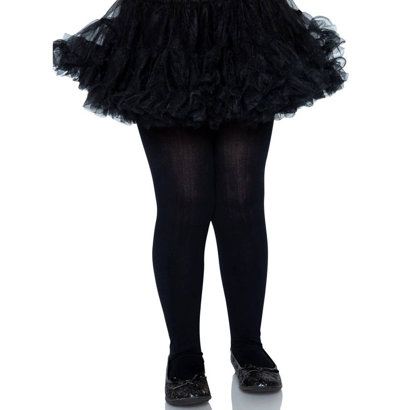 Opaque Girls Black Stockings|Large|Medium|Small|XLarge