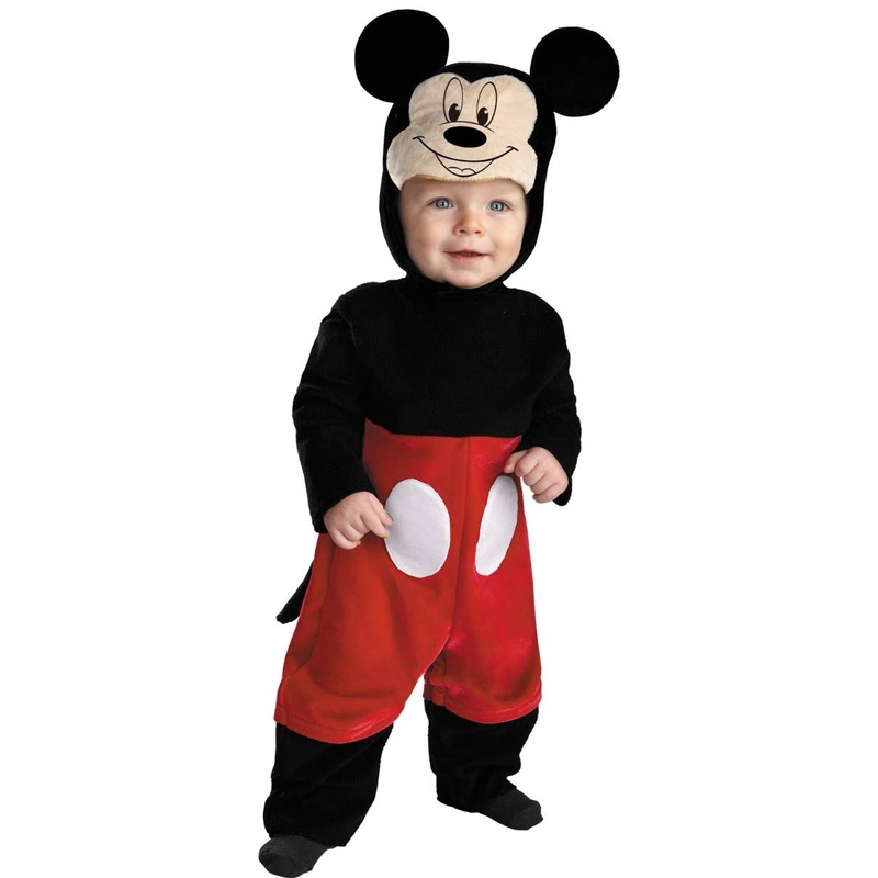 Mickey Mouse Infant Boys Disney Baby Jumpsuit Costume